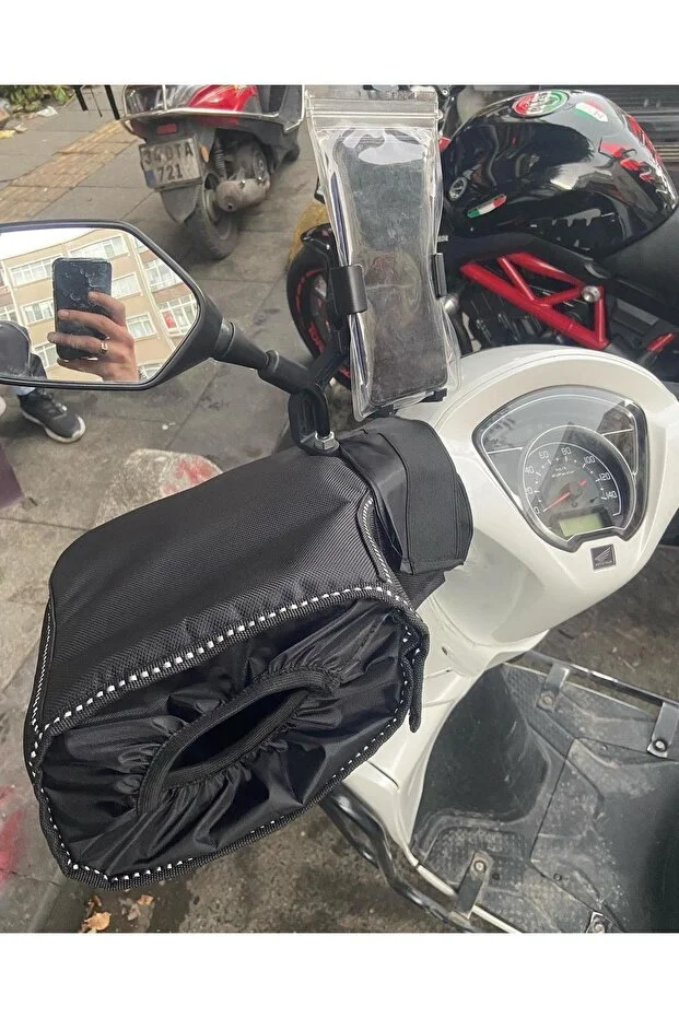 ASSGARDİ Motorsiklet Premium El Koruma Uyumlu Kılıfı ( Scooter Model ) Her Scootere Uyumlu
